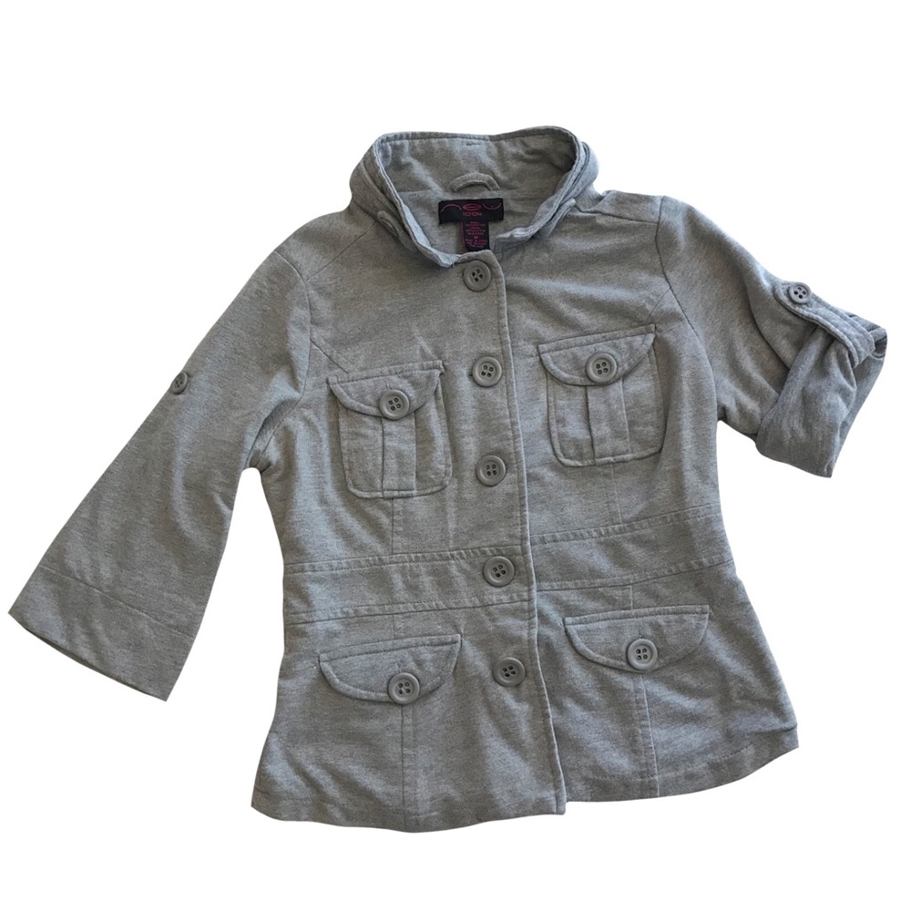 NEU Look Cotton Jacket, 3/4 Sleeve, Size M